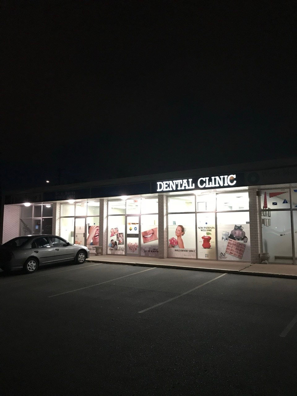 Spinel Dental clinic in the evening — open until 8 PM weekdays